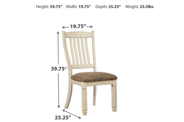 Bolanburg Mesa de Comedor con 4 Sillas