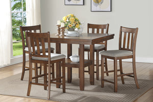 4242 Mesa De Comedor "Counter Height" con 4 Taburetes