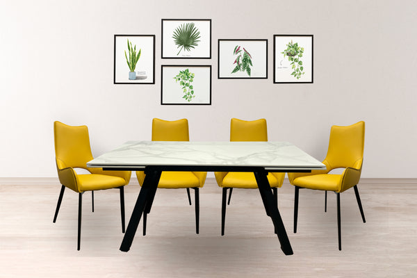 Dalton Dining Table/4Chairs Set