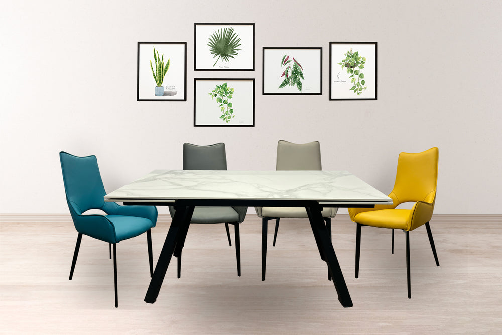 Dalton Dining Table/4Chairs Set