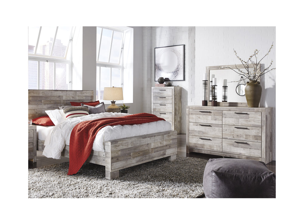 Effie Bed/Dresser/Mirror Set