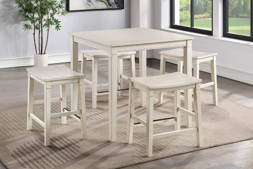 Westlake Mesa de Comedor "Counter Height" con 4 Taburetes