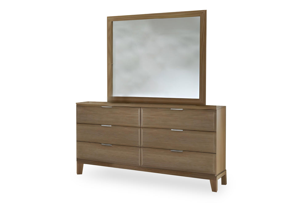 Groovings Dresser/Mirror Set