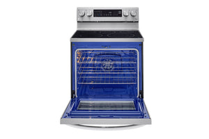 Lg Lrel6325f Stove 30"Ele 5B W/Airf I-View