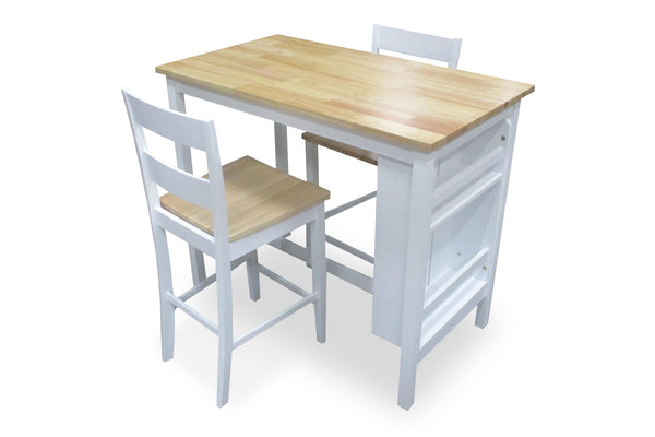 Toledo Mesa "Counter Height" con 2 Taburetes