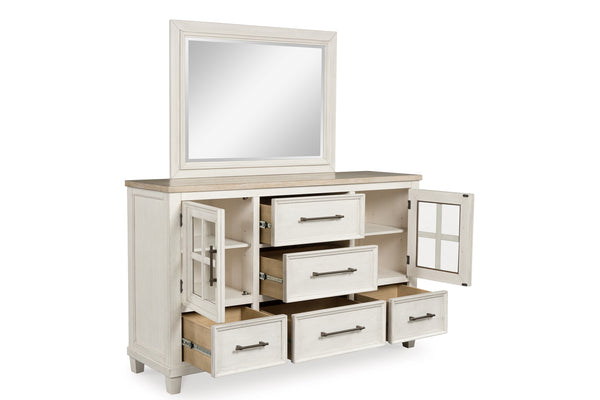 Ashley Shaybrock Dresser/Mirror Set