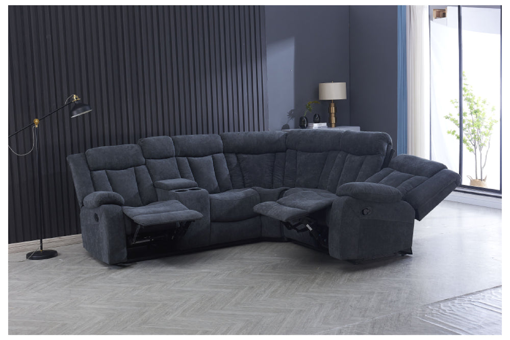 Ayesha 3Pc Reclining Sectional Set