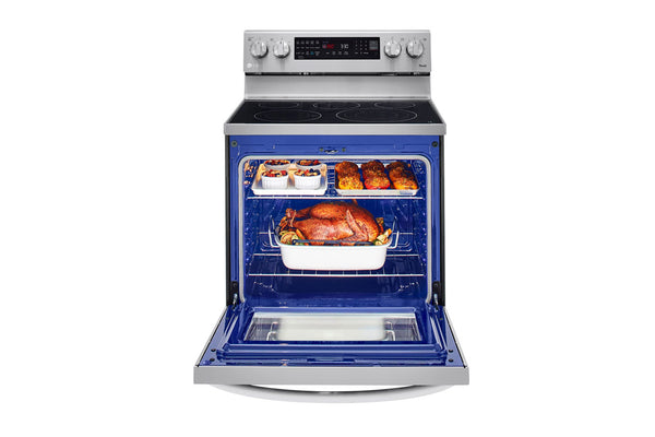 Lg Lrel6325f Stove 30"Ele 5B W/Airf I-View