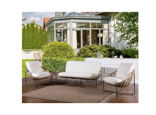 Cod875 Sofa/2Chair W/Cushion