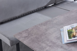 DT197 Blazer Mesa de Comedor, Bench en forma de "L" & Bench