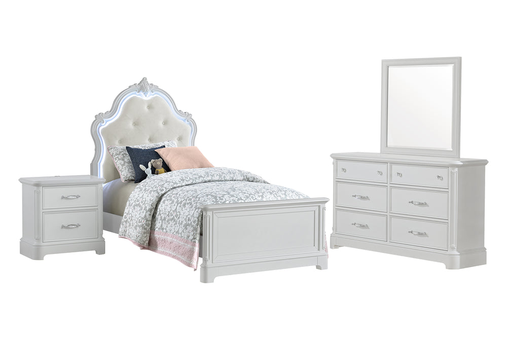 Hailee Bed/Dr/Mr/Ns Set