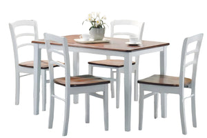 Piamont Mesa de Comedor con 4 Sillas