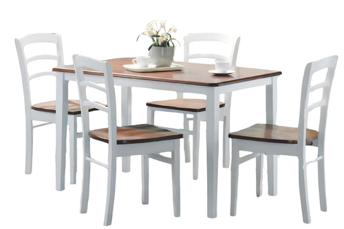 Piamont Mesa de Comedor con 4 Sillas