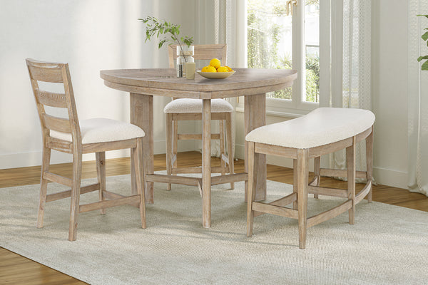 Pacificgro Curved Pub W/2Stool&Bnch