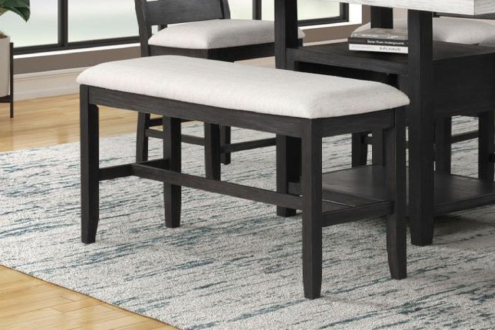 Bayamon Upholstered Counter Bench