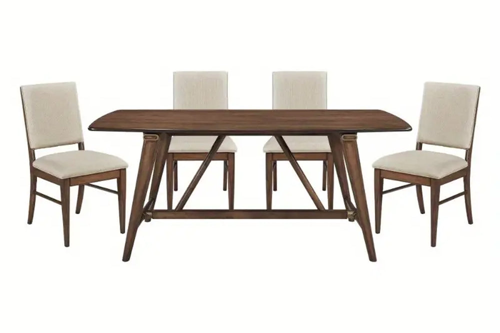 Wendover Mesa de Comedor con 4 Sillas