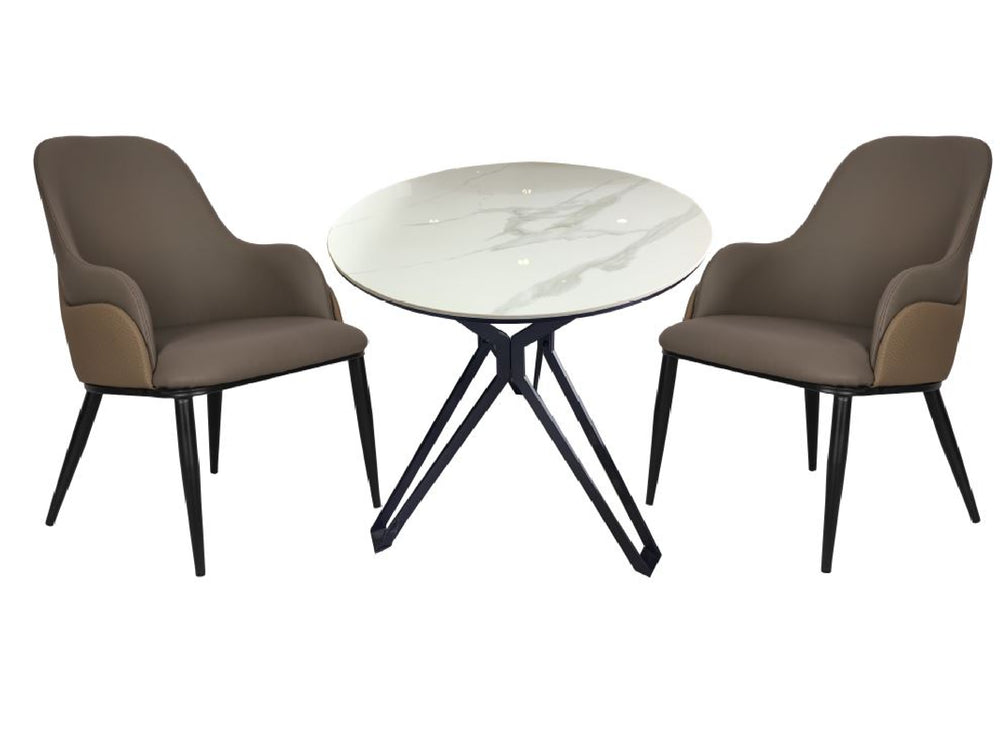 Fresia Outdoor Table/2Chairs Steel St