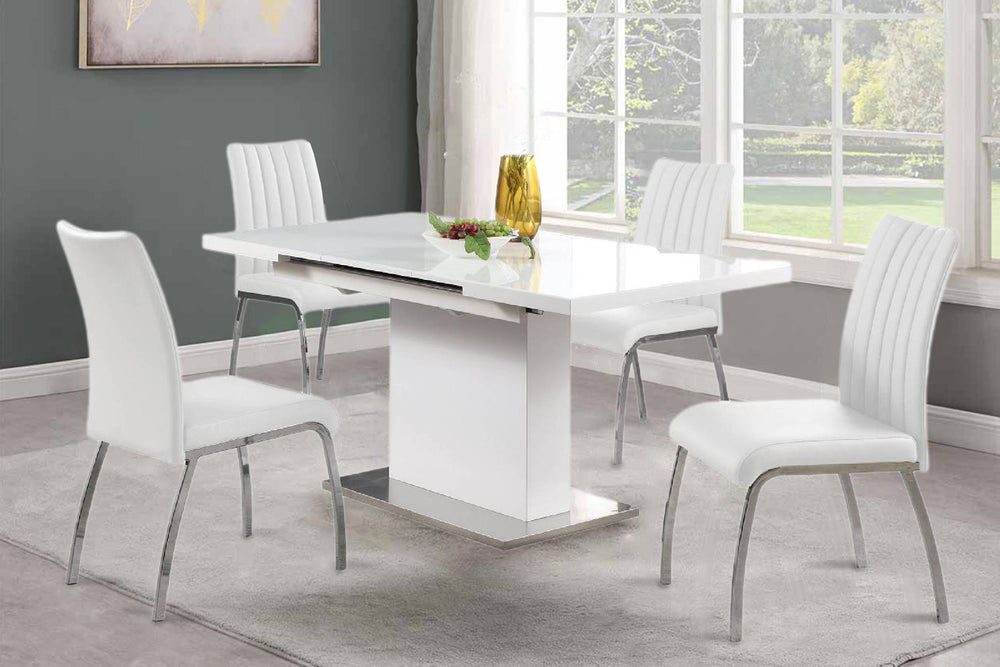 Vanessa Mesa de Comedor con 4 Sillas