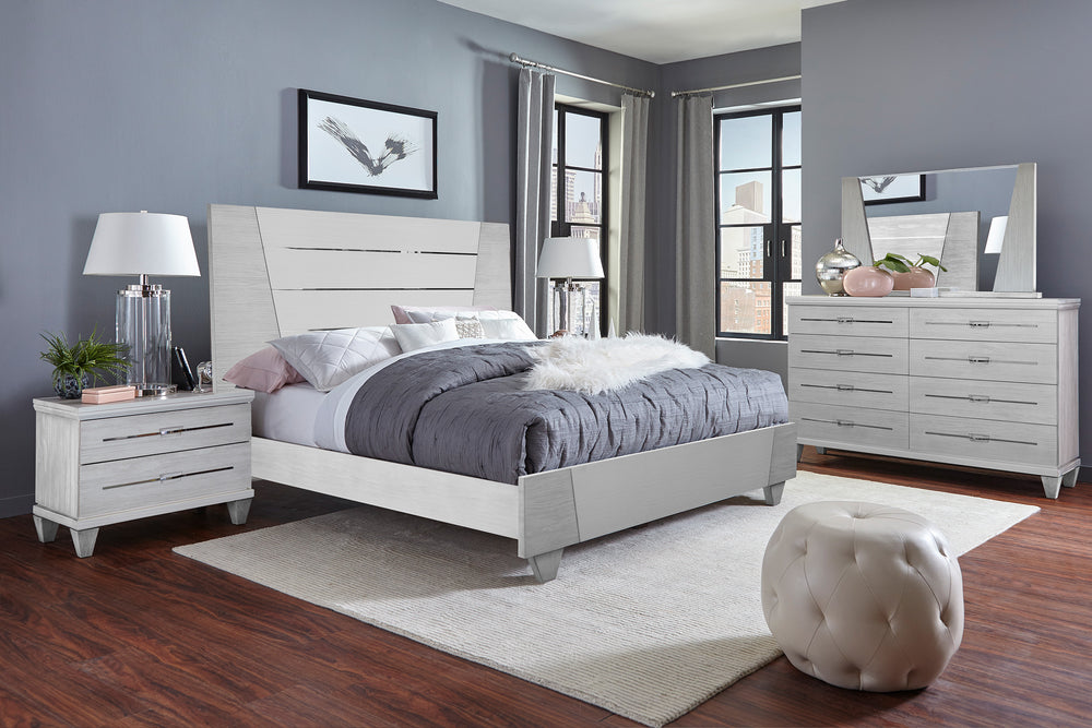 Matrix-231 Bed/Dr/Mr/Ns Set