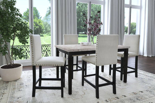 Greystone Mesa de Comedor "Counter Height" con 4 Taburete