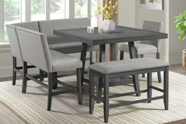 Seneca Cntr Tbl/Stool/Corn/3Bnch Set