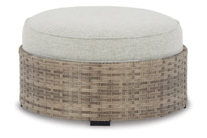 Ashley Calworth Ottoman W/Cushion