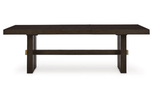 Burkhaus Mesa Rectangular Exterior con 4 Sillas