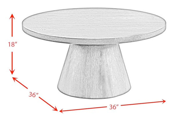 Versaille Round Coffee Table Set