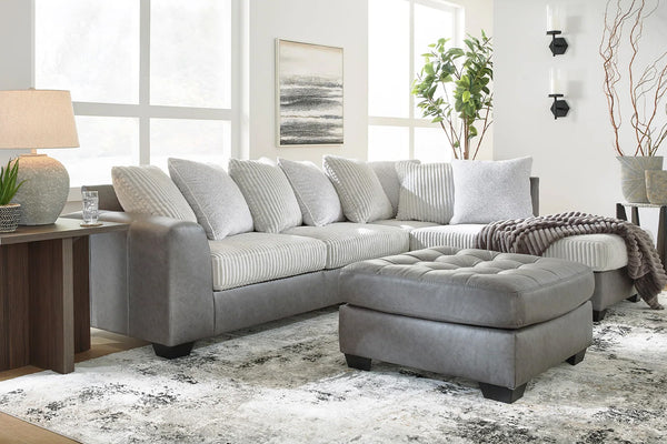 Clairette Laf Sofa/Raf Corner Chaise Set