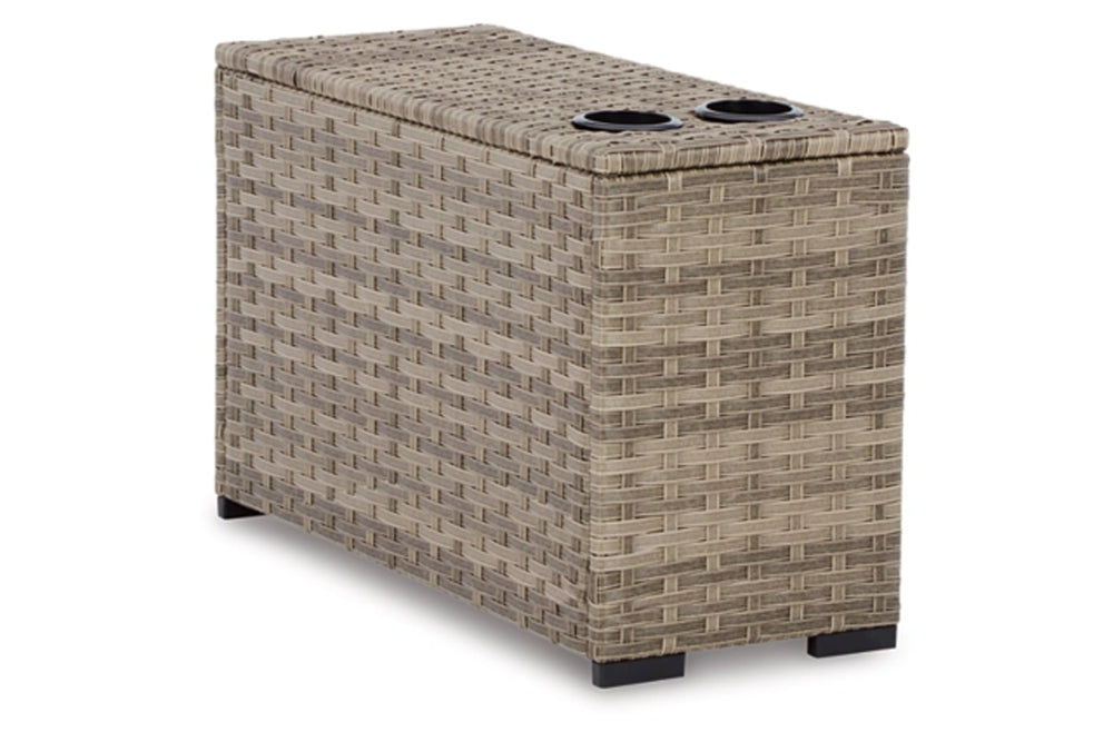 Ashley Calworth Console With Drink Holders