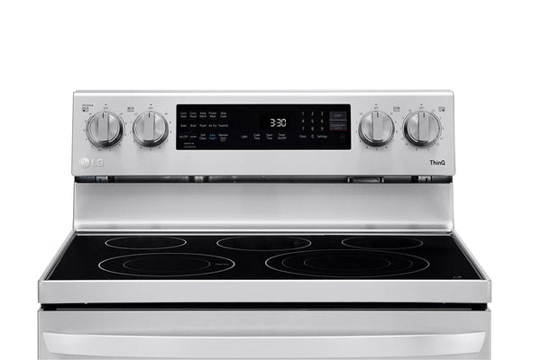 Lg Lrel6325f Stove 30"Ele 5B W/Airf I-View