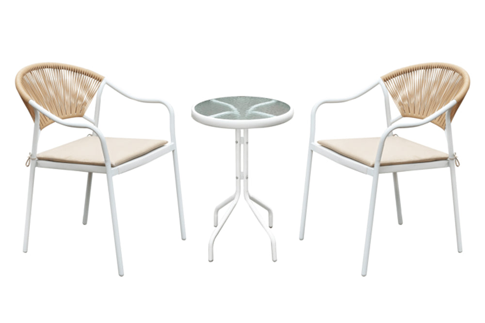Gambia Round Table/2Chair Set