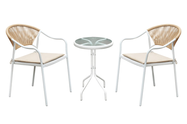 Gambia Round Table/2Chair Set