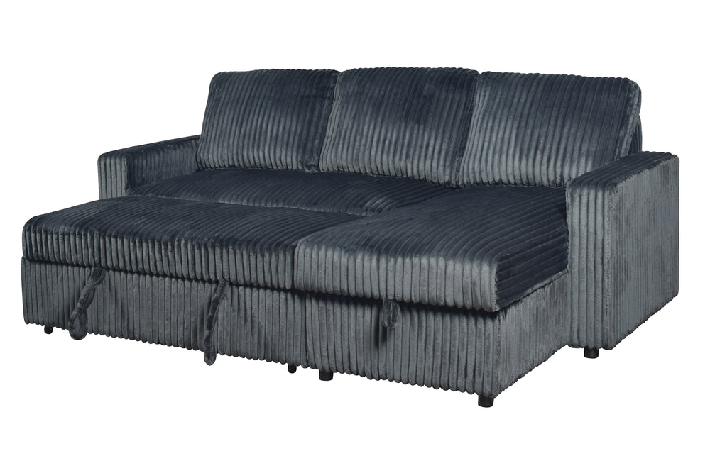 Fancy Sofa Chaise Sleeper W/Storage