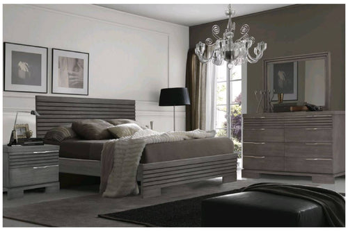 Lavender Cama & Gavetero con Espejo