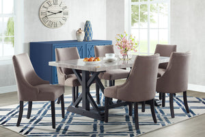 Tinsley Mesa de Comedor con 6 Sillas