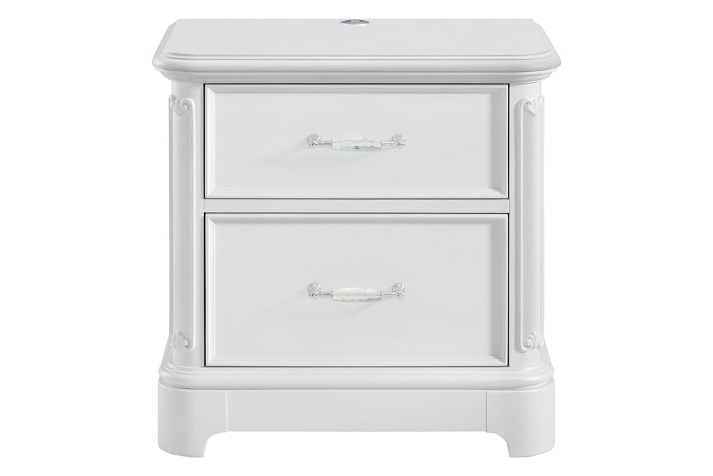 Hailee 2Dr Nightstand W/Usb