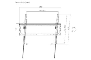 Wall Mount 37"-80" Tilt