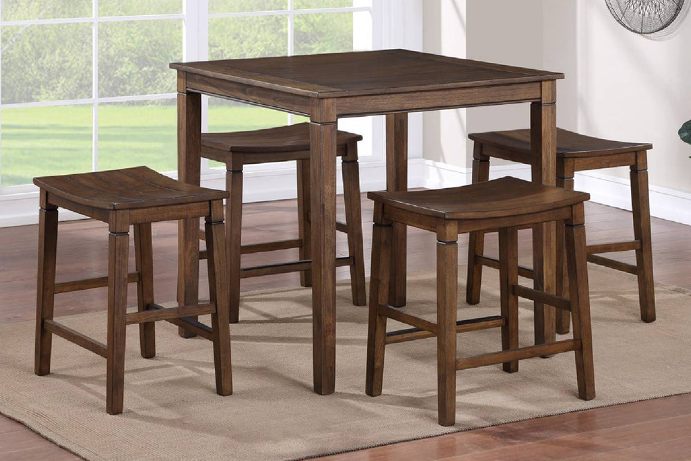 Westlake Mesa de Comedor "Counter Height" con 4 Taburetes
