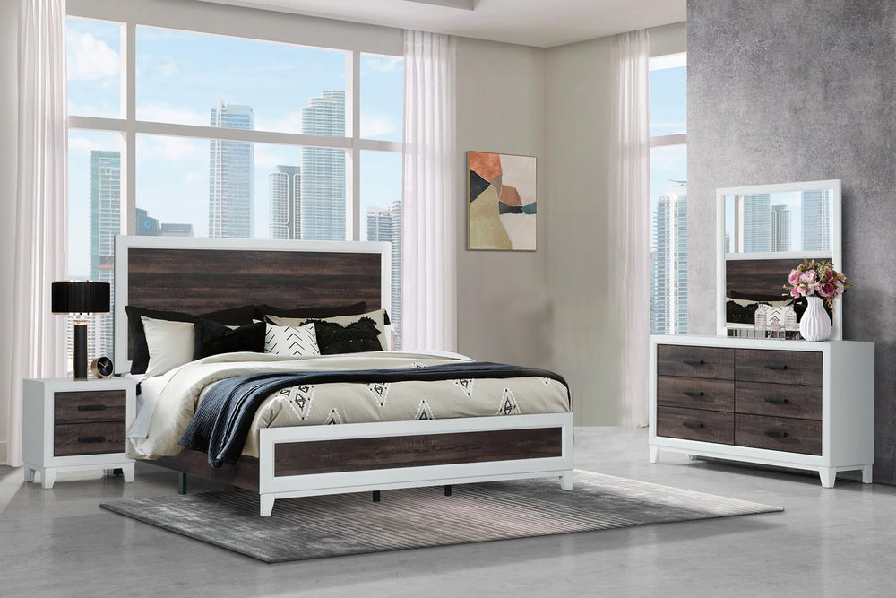 Lisbon Bed/Dres/Mirr/Nsnd