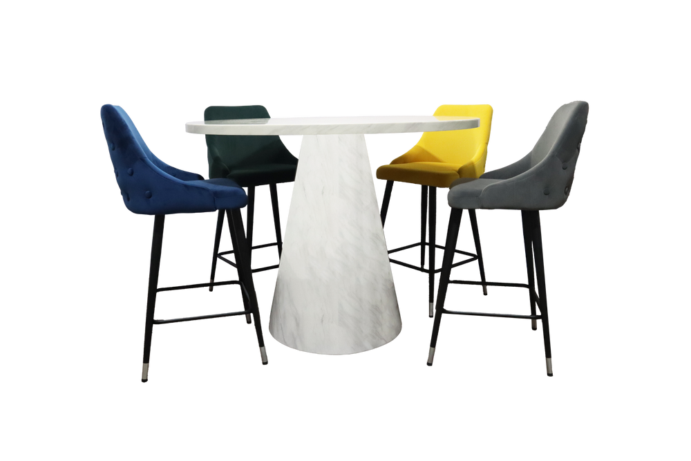 Bellini Round Cntr Table/4Chairs Set