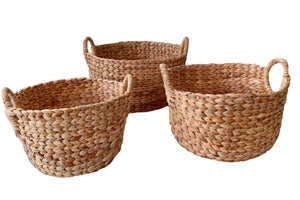 Cestas Redondas 3 Piezas 