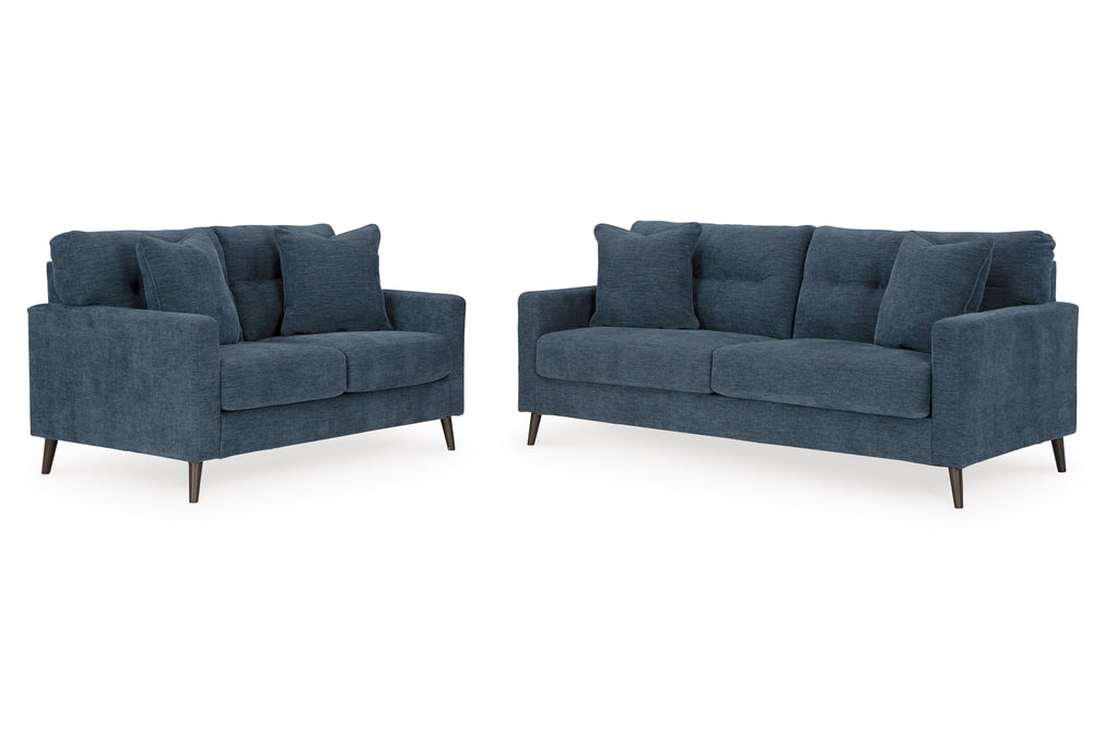 Sofá, Loveseat, Mesa de Centro & 2 Mesas de Esquina 