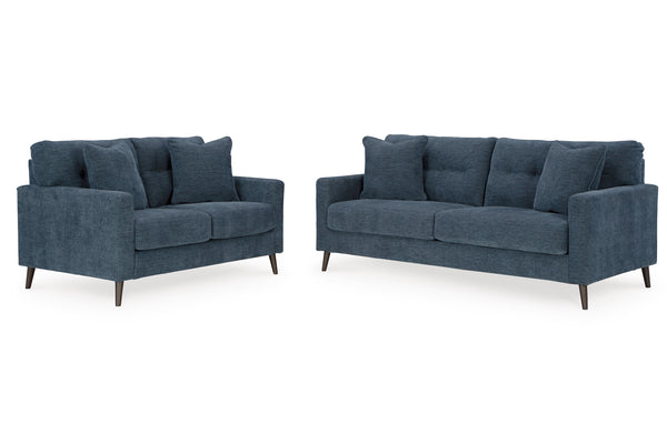 Sofá, Loveseat, Mesa de Centro & 2 Mesas de Esquina 