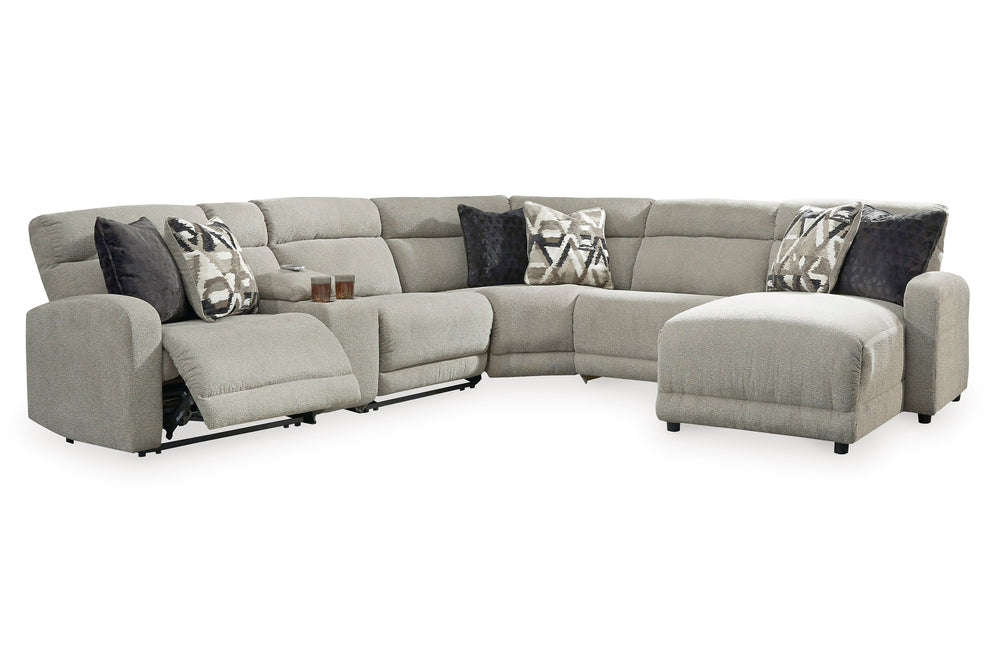 Colleyvill Seccional Reclinable Eléctrico con "Chaise"