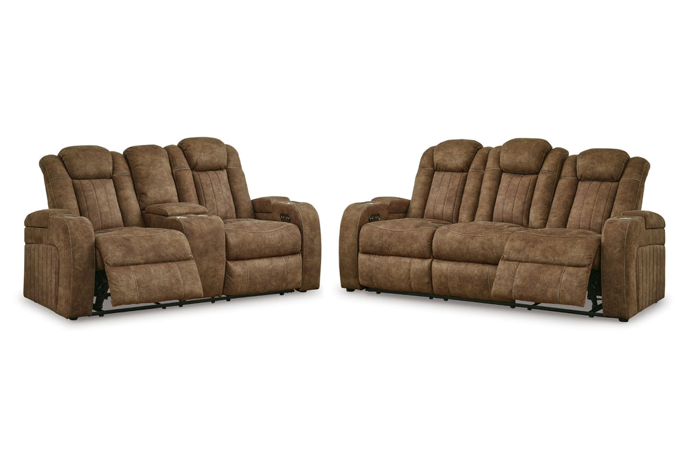 Wolfridge Sofá & Loveseat Reclinable con Reposacabezas Ajustable