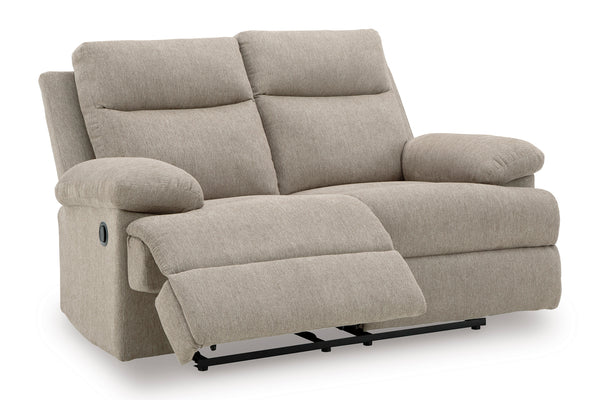Tarrant Sofá Reclinable con Mesa Abatible & Loveseat Reclinable