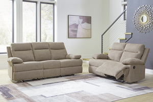 Tarrant Sofá Reclinable con Mesa Abatible & Loveseat Reclinable