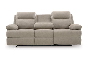 Tarrant Sofá Reclinable con Mesa Abatible & Loveseat Reclinable