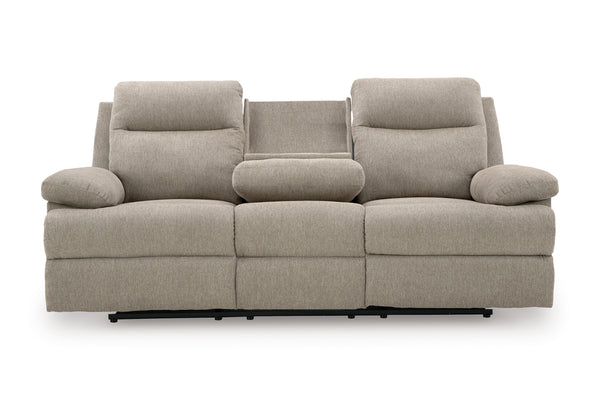 Tarrant Sofá Reclinable con Mesa Abatible & Loveseat Reclinable